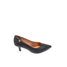 Scarpin Vizzano Salto Baixo Feminino, Preto, 38