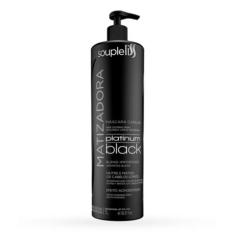 Máscara Capilar Soupleliss Matizadora Platinum Black 1L - Souple Liss