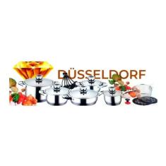 Jogo De Panelas Antiaderente Alemã - Aço Cirúrgico 23 Peças - Luxo - l