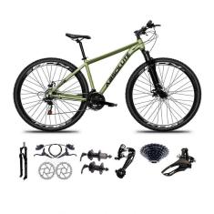 Bicicleta Aro 29 Absolute Nero 5 Freio Hidráulico K7 27v Garfo Com Trava - Oliva Tam.17