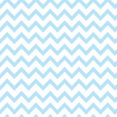 Papel De Parede Adesivo Lavável Chevrons Azul Claro 18M
