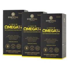 Kit 3x Super Omega 3 TG Liquid - 150ml cada - Essential Nutrition