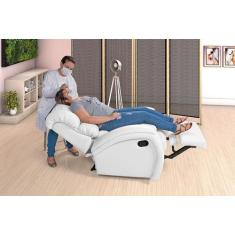 Poltrona Imperial Zero Wall Reclinável Corano - Império Estofados, Bra