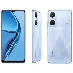 Smartphone Infinix Hot 20 128GB 5G MediaTek Dimensity 810 4GB RAM 6,6" Câm. Dupla + Selfie 8MP-Unissex