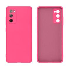Capa Silicone Protege Câmera para Galaxy S20FE Lisa - GCM, Rosa Pink