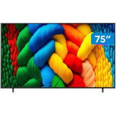 Smart TV 75" LG 4K Ultra HD NanoCell 75NANO80ASA webOS 25 2025, 75"