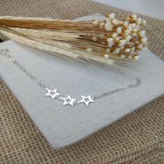 Pulseira Estrelas Em Prata 925