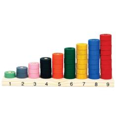 Brinquedos Educativos - Ábaco De Seriação 45 Peças