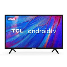 TV LED 32&quot; TCL S615 HD HDR, Wifi e Bluetooth integrados, 2 HDMI, 1 USB, Controle Remoto com Comando de Voz, Google Assistant, Android, Bivolt Pre