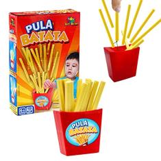Jogo Pula Batata Puxa Batatinha Frita Brinquedo Jogos de Mesa Infantil Criança Brinquedos Família
