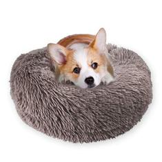 YINGBO Cama ortopédica para cães ou gatos – Almofada redonda ultra macia e lavável, cama para cães e gatos