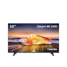 Tv 50 Dled Smart 4k 50c350ms Tb022m Toshiba - PRETO