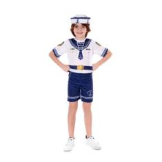 Fantasia Marinheiro,almirante,marinha,capitão,infantil - Fantasia Brás