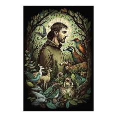 Quebra-Cabeça Religioso São Francisco 300 Peças - Coleção Tea