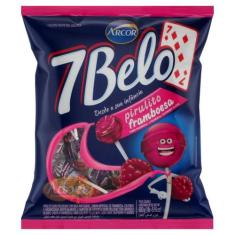 Pirulito 7 belo framboesa arcor, 600g