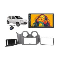 Kit Central Multimídia de 7 Polegadas com Botão - UNO VIVACE 2011 Á 20