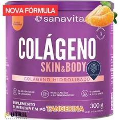 Colágeno hidrolisado - Pele cabelos e unhas - Suplemento em pó Skin Sa