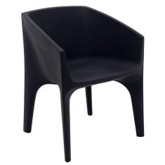 Poltrona Tramontina Paco Grafite Em Polietileno Tramontina