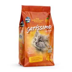 Areia Higiênica Gatíssimo para Gatos Perfumada - 4kg