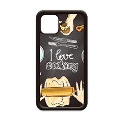 Capa I Love Cooking Dumplings Batata para iPhone 11 Pro Max para Apple Mobile Case