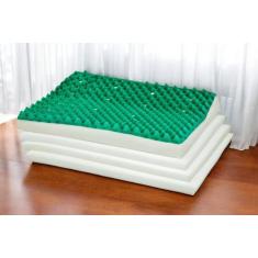 Travesseiro Magnético Anatômico Camadas Ajustáveis HR Látex Kenko Prem