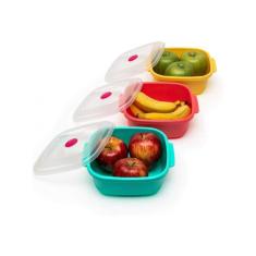 Conjunto 3 Potes Plásticos 480Ml Sanremo Sr450/3C