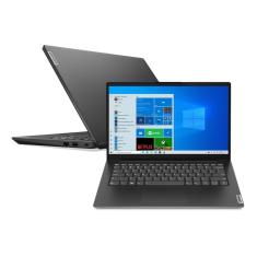 Notebook Lenovo V14 i3-1215U 8GB 256GB SSD W11 Pro 14&quot; HD 82UL000NBR Preto
