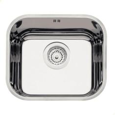 Cuba de embutir Tramontina Lavínia 40 BL em aço inox alto brilho 40x34 cm