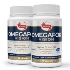 Kit 2 Omegafor Vision Vitafor 60 Cápsulas