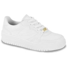Tênis Vizzano Feminino Casual Plataforma Macia Moda Passeio Leve Ultra Conforto Flatform 1389-Feminino