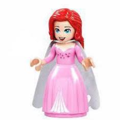 Boneco Blocos De Montar Coleção Princesas - Princesa Ariel