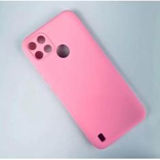 Case Capa Capinha C21Y Realme Silicone Aveludado Proteção de Câmera, R