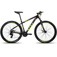 Bicicleta Aro 29 Gts Rapid 24 Marchas Freio a Disco - GTSPROM5, Preto,