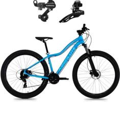Bicicleta Aro 29 Absolute Hera Alumínio MTB 24 Velocidades Câmbios SHI