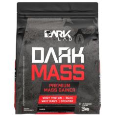 Whey Protein Hipercalórico Dark Mass 3kg   Whey Protein  Creatina  Alb