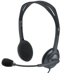 Headset Com Microfone H111 Logitech