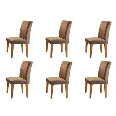 Conjunto Com 06 Cadeiras Grécia Rufato