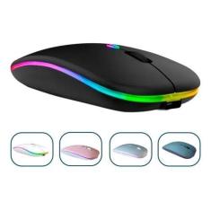 Mouse Wireless Sem Fio Recarregavel Silencioso 1600 Dpi - Hhos