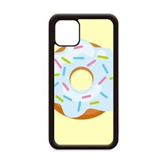 Blue Doughnut Sobremesa Sweet Food para iPhone 12 Pro Max Capa para Apple Mini Mobile Case