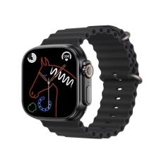 Smartwatch Relógio Inteligente Iwo HW68 Ultra Series 8 49mm Dt8 IP68 NFC Com Gps Atende Ios Android-Unissex