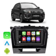 Kit Multimidia Android 7 Pol Vitara 2016-2022 Carplay Wifi Youtube - E