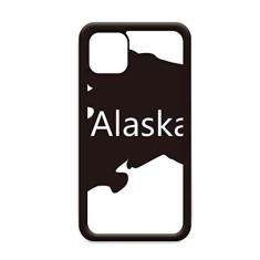 Alaska USA Mapa Estrelas Listras Bandeira para iPhone 11 Pro Max Capa para Apple Mobile Case