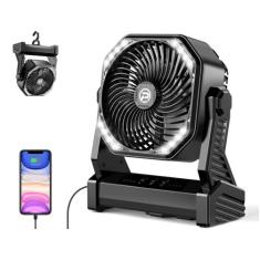 Ventilador Portátil AddAcc 20000mAh com Pivô de 270° - Bateria de Long