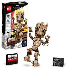 76217 LEGO® Marvel Eu sou Groot; Kit de Construção (476 peças)