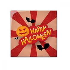 Adesivo brilhante de azulejo de cerâmica com fonte de Halloween