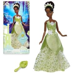 Boneca Clássica Tiana Disney - A Princesa e o Sapo - 11,5`