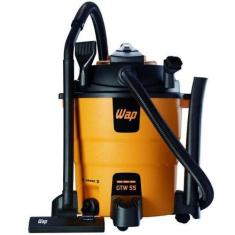 Aspirador de Pó e Água WAP GTW 55 com Soprador 55L 1600W Filtro Hepa e