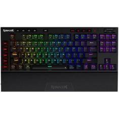 Teclado Redragon K596RGB-Pro Vishnu Pro Preto (Ingles)