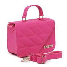 Bolsa Feminina Transversal E Lateral De Ombro Bordada Pequena Luxo - B