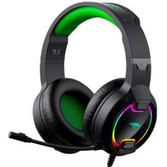 Headset Gamer Viper Pro RGB Mamba 403, Preto com verde
